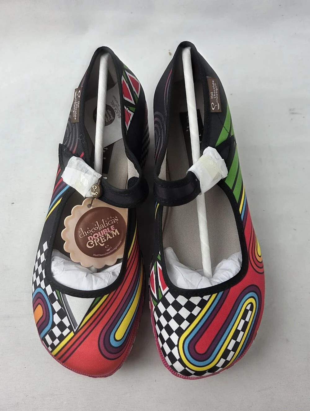 Hot Chocolate Design Chocolaticas 1980s Mary Jane Platforms Size 7